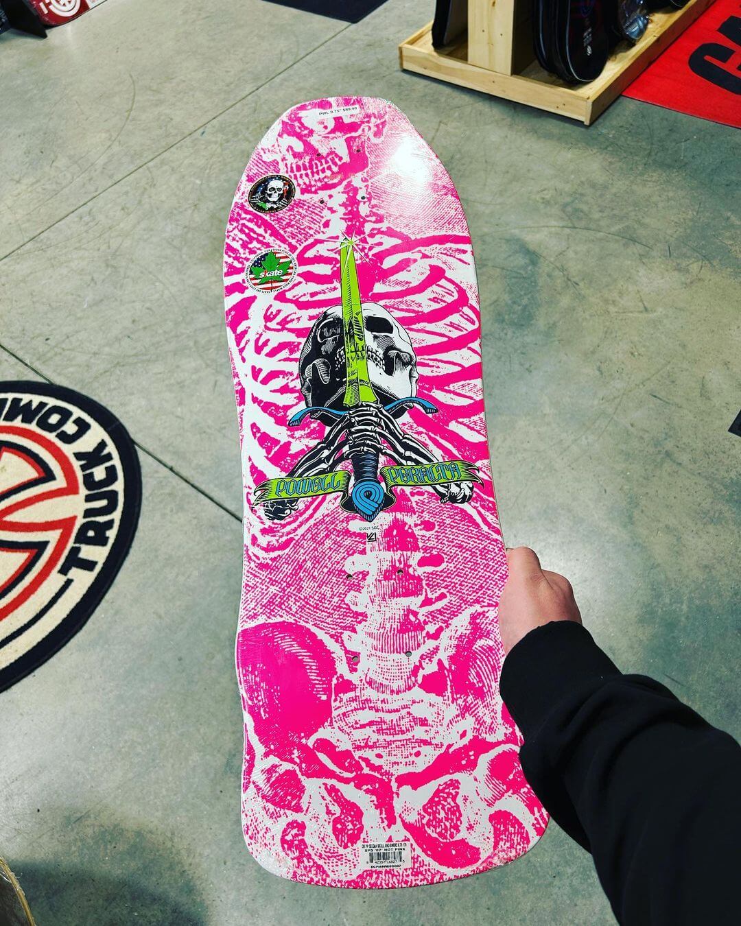 retro skate deck  at Backwoods Snowboards and Skateboards in Auburn Maine