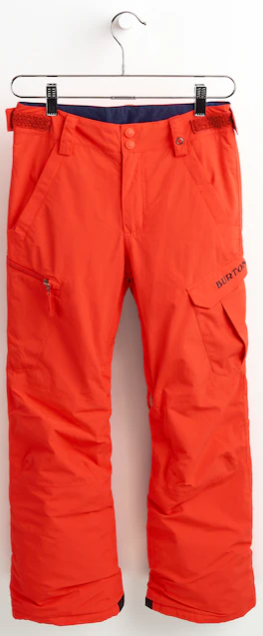 Burton Boys' Exile Cargo Pant Fiesta Red