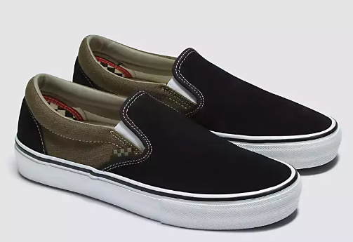 Vans Slip-On Black/Olive