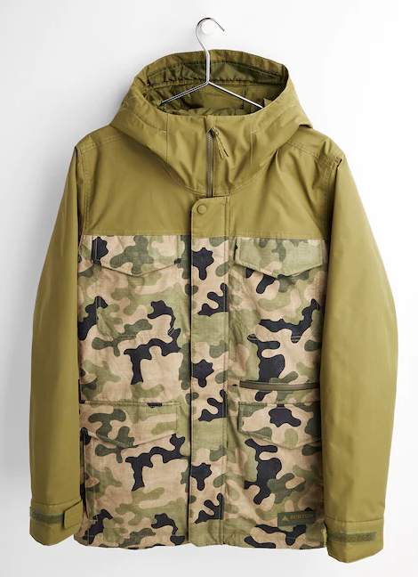 Burton Men's Covert Jacket Martini Olive / Martini Olive Terra Camo 2022