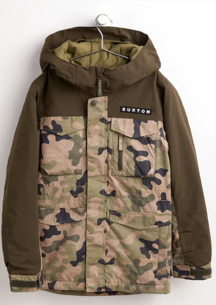 Burton Boys Covert Jacket 2022 Backwoods
