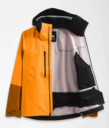 The North Face Men s Ceptor Jacket Cone Orange Leather Brown 2023