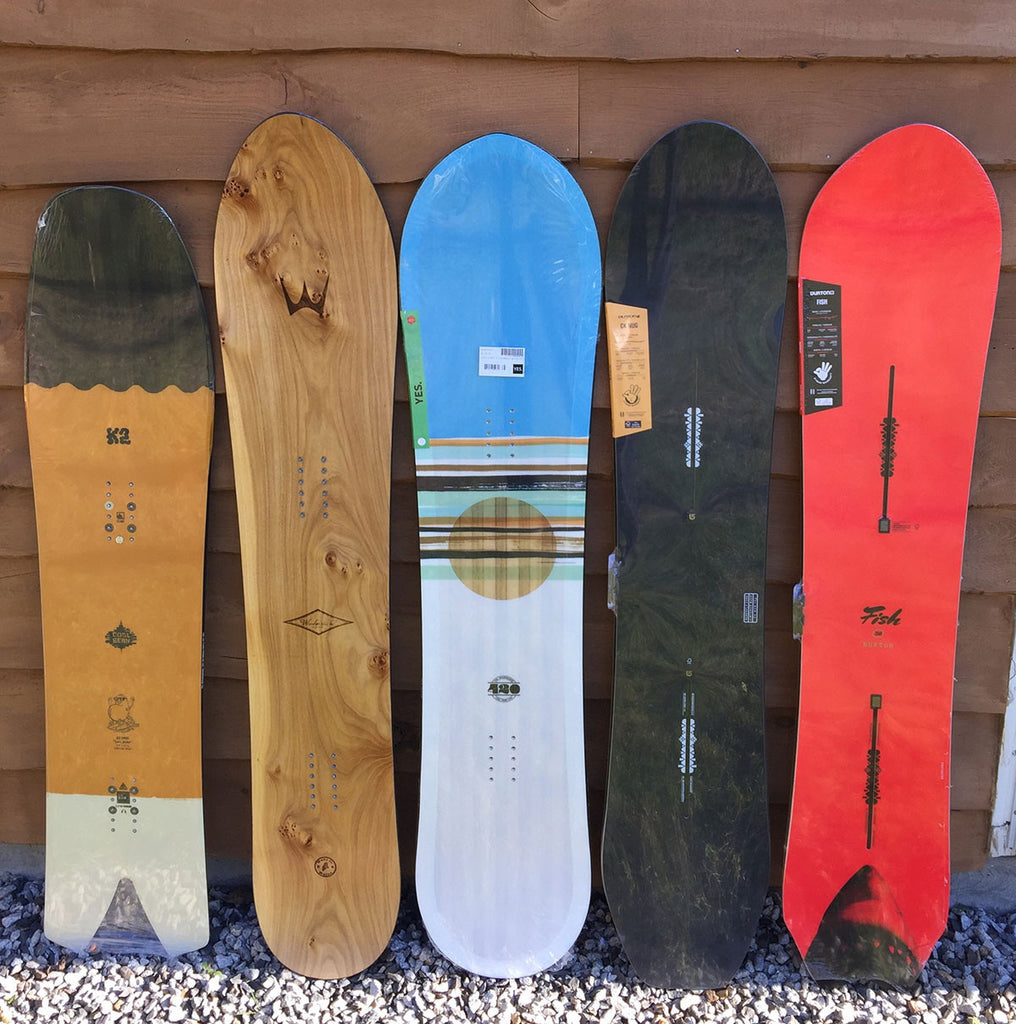 Review of Shaped Snowboards