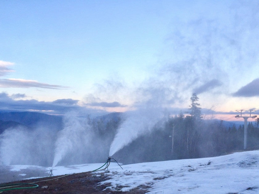 Anticipation of the Snowboard Season in New England.