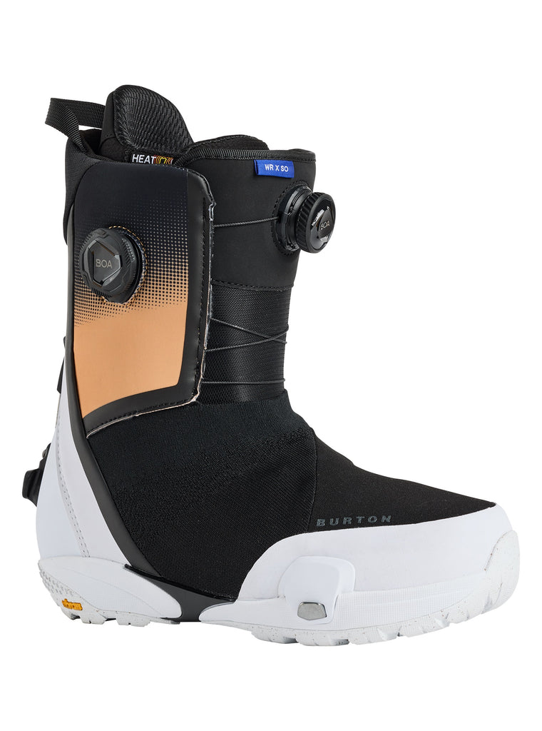 Burton Waverange X Step On Snowboard Boots - Men's - Orange Cream / Multi