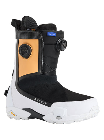 burton boa mens snowboard boots Burton Waverange X Step On Mens Snowboard Boots 2026 9.5 Orange Cream/Multi