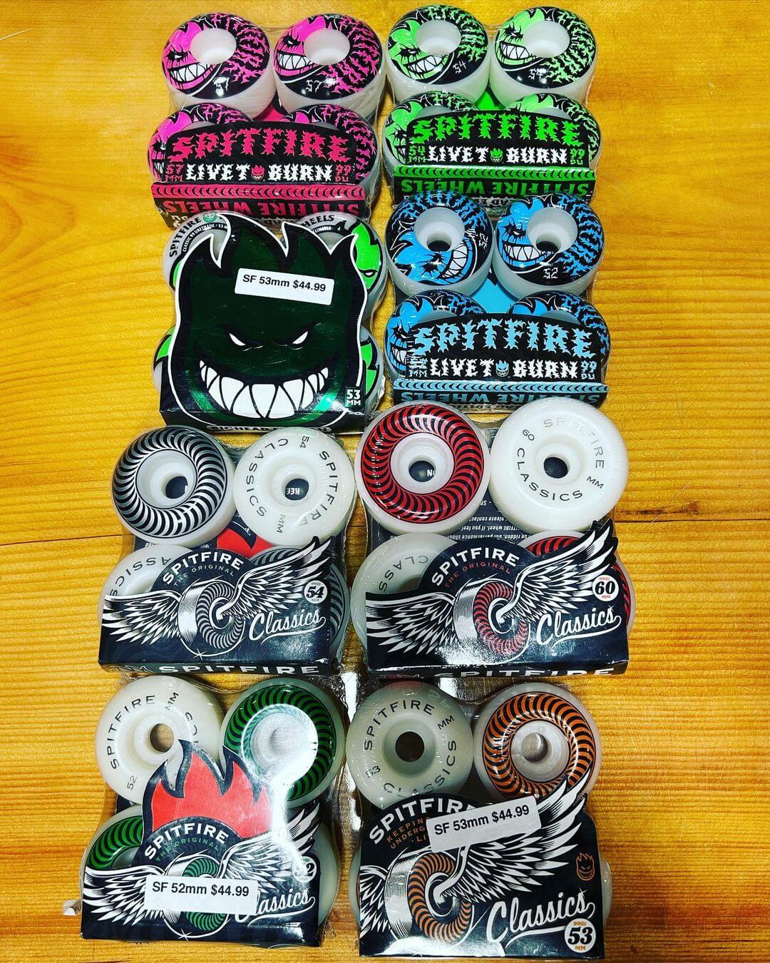 Spitfire skateboard wheels