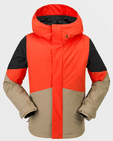 Volcom Kids Vernon Insulated Jacket Orange Shock