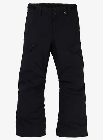 Burton Boys' Exile 2L Cargo Pants True black