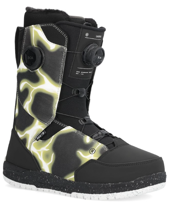 【新品！】RIDE LASSO SNOWBOARD BOOTS 2024 2024 Ride Lasso Men's Snowboard Boots — All-Mountain Comfort