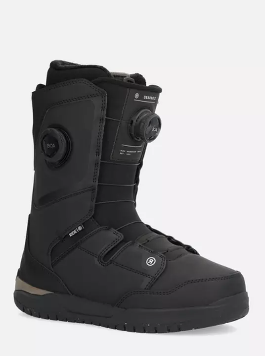 Ride Deadbolt Zonal Snowboard Boots 2025 Black / 12