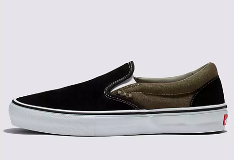 Vans Slip-On Black/Olive