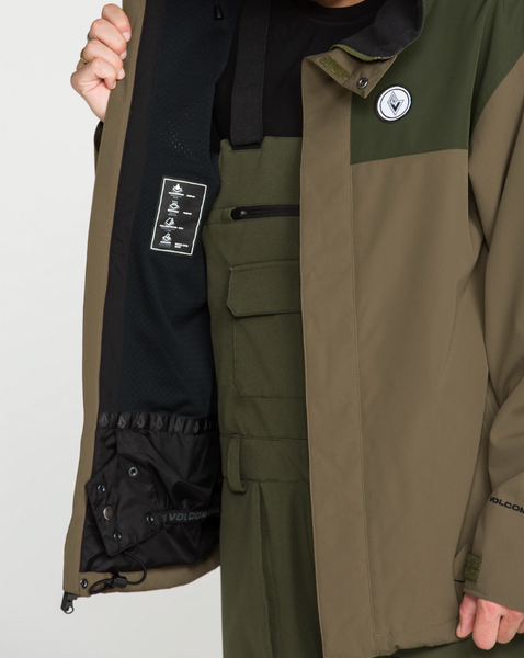 Volcom Buckthreeeighty Insulated Snowboard Jacket 2027