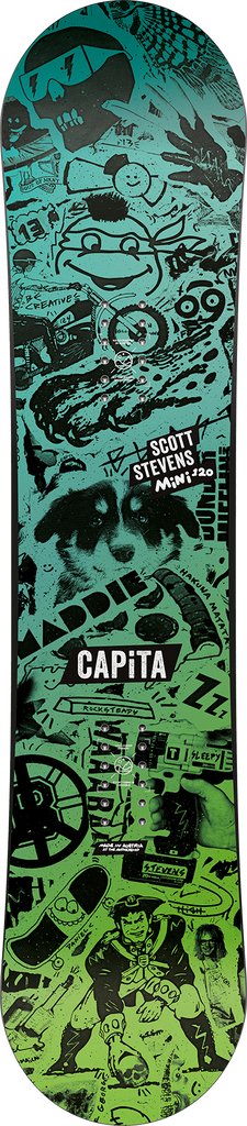 capita kids snowboard Capita Youth Scott Stevens Mini Snowboard 2026 120