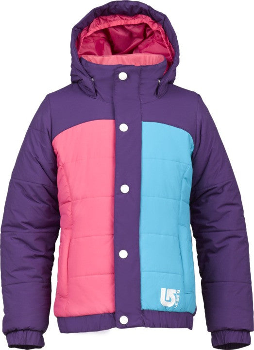 Burton Girls Cascade Puffy Kids Jacket -  Enchanted/Hot Streak/Bohemian