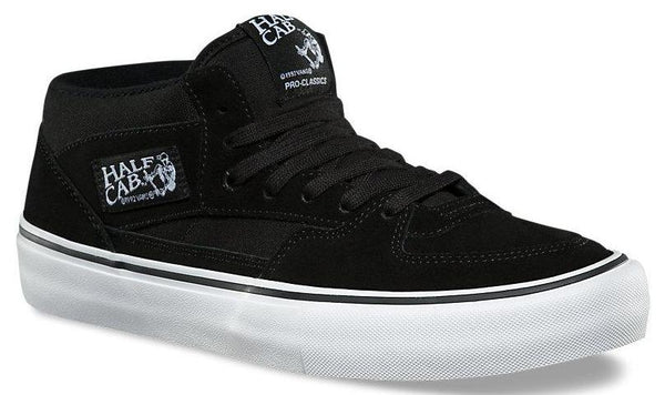 Vans Skate Pro Half Cab - Black/Black/White