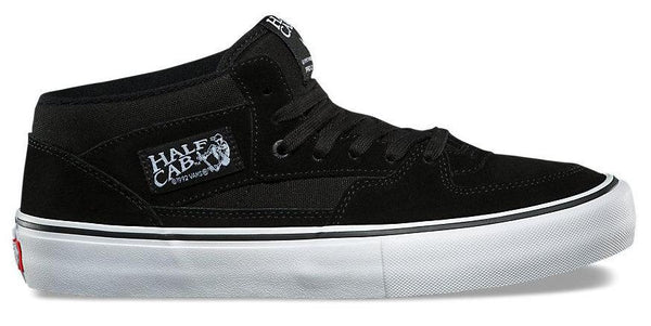 Vans Skate Pro Half Cab - Black/Black/White