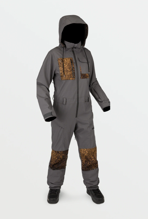Volcom Women's Romy Snow Suit Dark Grey 2022