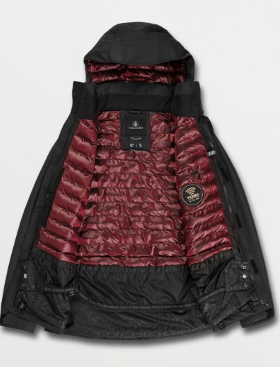 Volcom Women's Pine 2L Insulated Jacket Black