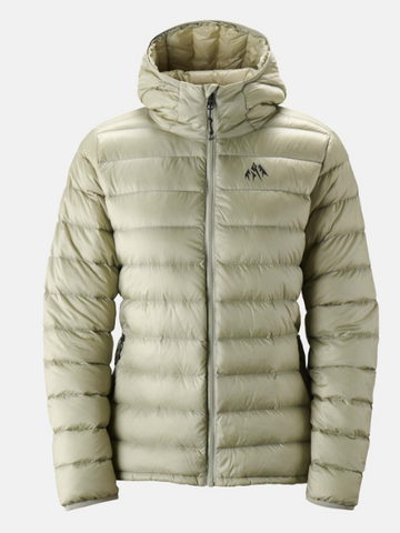 Jones Women's Re-Up Down recycled Hoodie Sage Green 2023