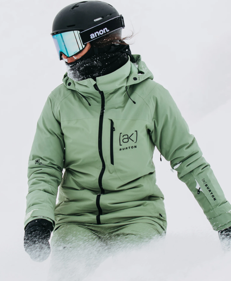 Burton Women's [ak] Embark GORE‑TEX 2L Jacket Hedge Green 2023