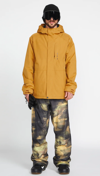 Volcom Men's Dua Insulated GORE-TEX Jacket Caramel 2023