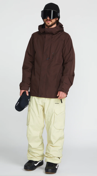 Volcom Dua Insulated GORE-TEX Jacket Brown 2023