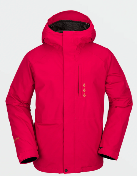 Volcom Men's Dua Insulated GORE-TEX Jacket Red 2023
