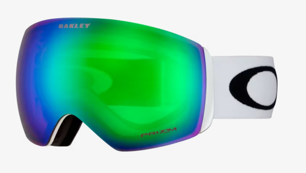 Oakley Flight Deck M Matte White Prizm Jade Iridium