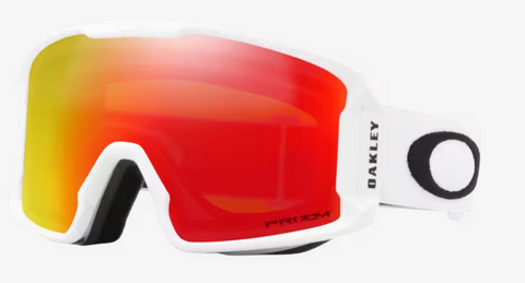 Oakley Line Miner L Matte White Prizm Torch Iridium