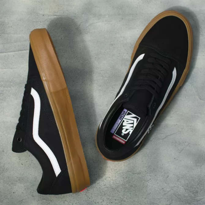 Vans Skate Old Skool - Black/Gum – Backwoods